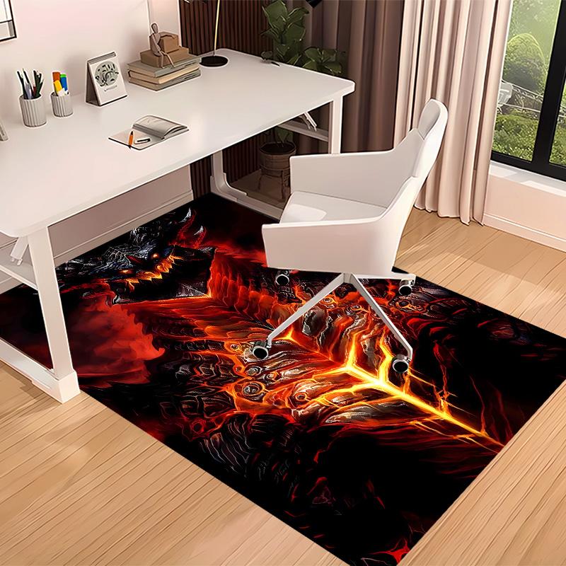 World of Warcraft characters2 Printed Absorbent Washable Carpet, Non-Slip Bathroom Mats, Kitchen Rugs, Yoga Mat,Living Room Entrance, Camping Picnic R