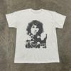 Винтажная футболка Джима Моррисона - The Doors, Унисекс Белая Футболка, Размер S-5XL Унисекс Футболка