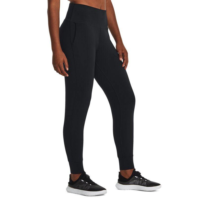 Under Armour Штаны женские для бега Meridian Solid, черные 1382526-001