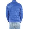 Emporio Armani EA7 Теплая легкая мужская куртка-пуховик с длинным рукавом, воротником-стойкой и молнией, с принтом букв, синяя 8NPB01-PN29Z-1598