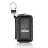 1Pcs Leather Emblem Car Key Case Keychain Zipper Key Case Bag For Mazda CX5 2 CX3 CX9 MX5 RX8 Axela Demio MS CX5 2 Axela Demio Atenza MS GJI GH BK MP