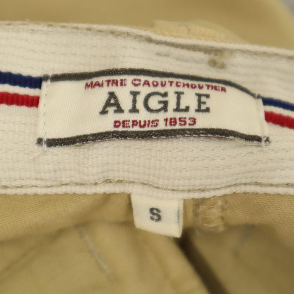 Aigle Стрейч брюки S Хаки бежевый Женские Б/у