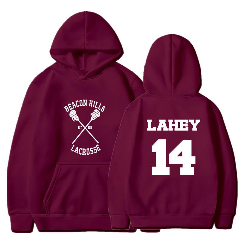 Urban Style Men's Hooded Sweatshirt With Letter Print Cozy Fleece Long Sleeve