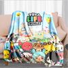 Vibrant World Of Toca Life Blanket Suitable for Sofas, Beds, Offices, And Camping - Perfect Gift for Halloween Christmas
