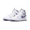 Air Jordan 1 Retro High OG PS Court Purple Детские кроссовки Белые CU0449-151
