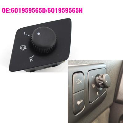 Регулировочная ручка переключателя бокового зеркала для VW Polo 2001 - 2010 6Q1959565D 6Q1 959 565D 565H