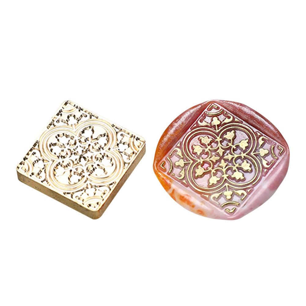 DIY тисненая печатная головка, декоративная восковая печать, головка штампа для упаковки, скрапбукинга