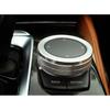 Silver Aluminum Middle Console Multimedia Knob Ring Trim For BMW 5 Series 18-22