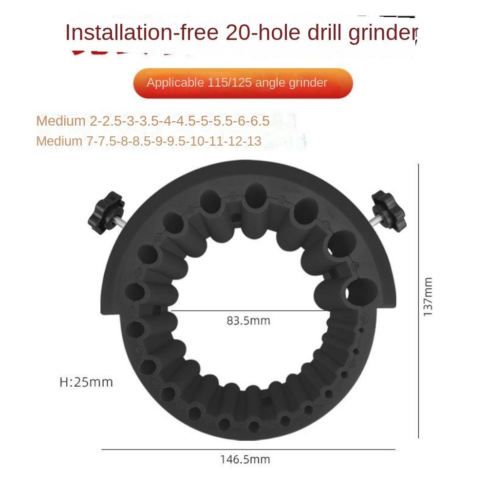 For 2-13mm Drill Drill Bit Grinding Sharpener Multipurpose Bits Polishing Grinding Tool