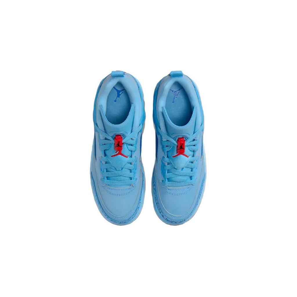 Кроссовки Air Jordan Spizike Low GS Houston Oilers Детские Синий Футбольно-синий Фонтанно-синий FQ3950-400