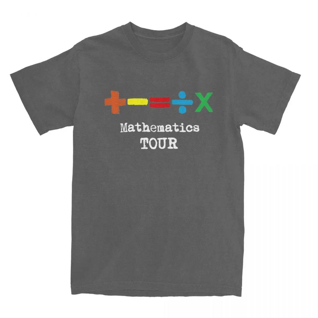 The Mathematics Tour T Shirt Awesome Cotton T Shirts Beach Crew Neck Novelty Tee Shirt Pattern Big Size Tops