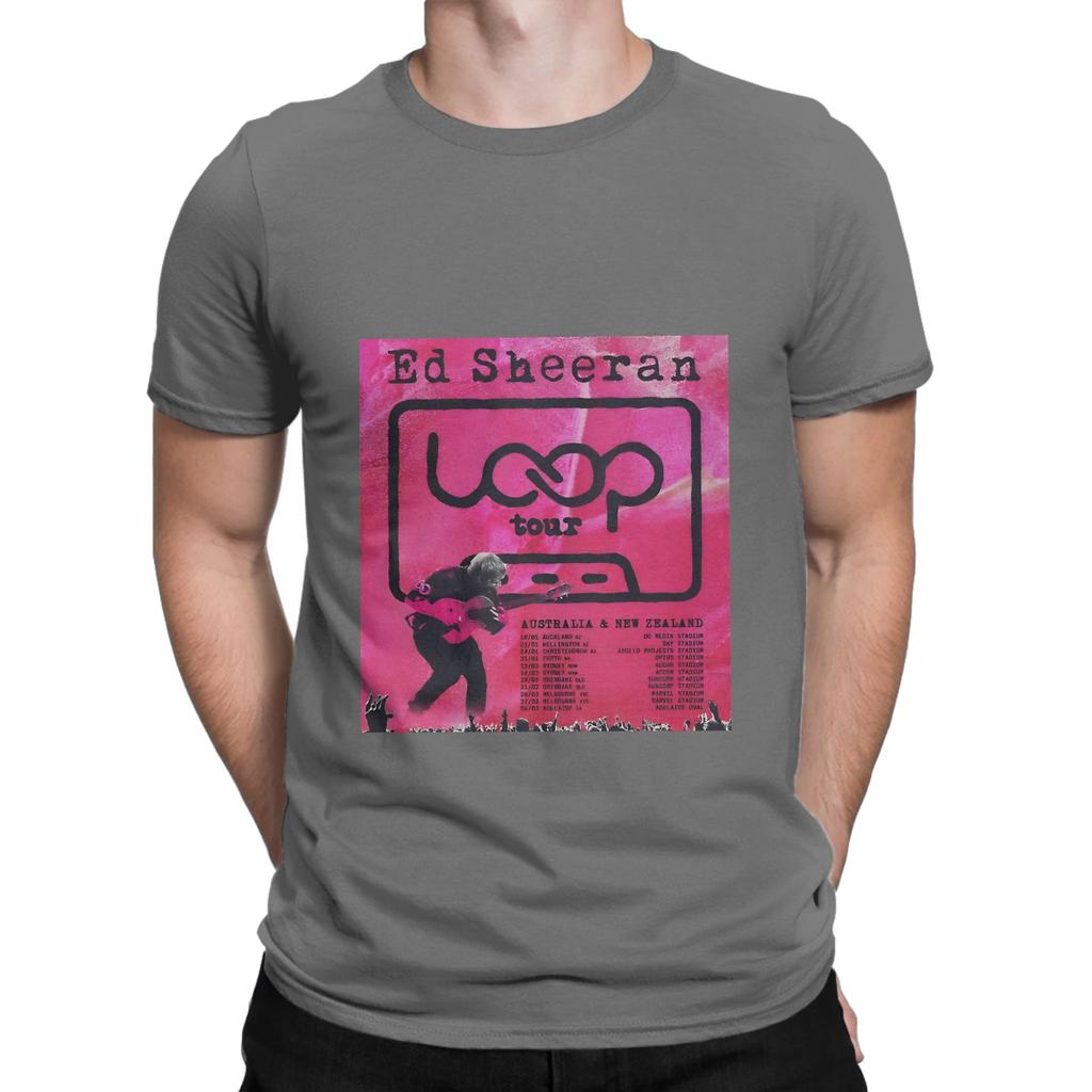 Ed Loop Tour Australia NZ 2026 Concert Funny Graphic 100 Cotton TShirt EEd Sheeran Tees Tops For Unisex
