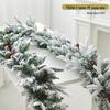 Christmas Snowflake Garland for Hotels, Malls, Windows, Doors & Stair Handrails