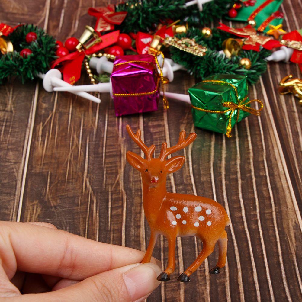 Claus Party Supplies Ornaments Christmas DIY New Year Xmas Cake Decor Christmas Cake Decoration