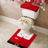 Cute Christmas Toilet Seat Covers Creative Santa Claus Bathroom Mat Christmas Supplies for Home New Year Navidad Gift Decor 2025