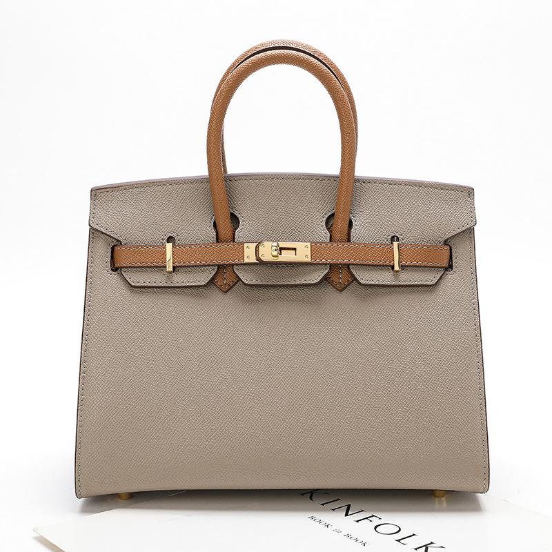 Новая сумка с внешним швом Platinum Bag из натуральной кожи с рисунком пальмы, женская, большая вместимость, универсальная сумка через плечо на одно плечо