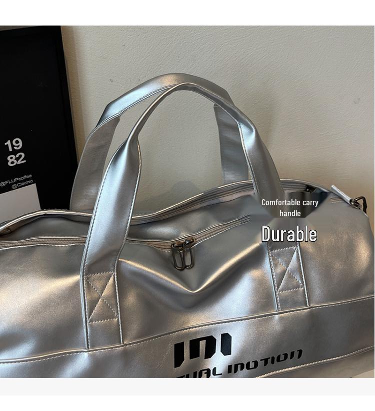 Водонепроницаемая сумка через плечо большой емкости для женщин - Легкая, с разделением на сухое и влажное, идеально подходит для спортзала, спорта и йоги