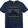 Funny Old Unisex Biker T Shirt Motorcycle Rider Dad Grandad Gift Graphic Tee