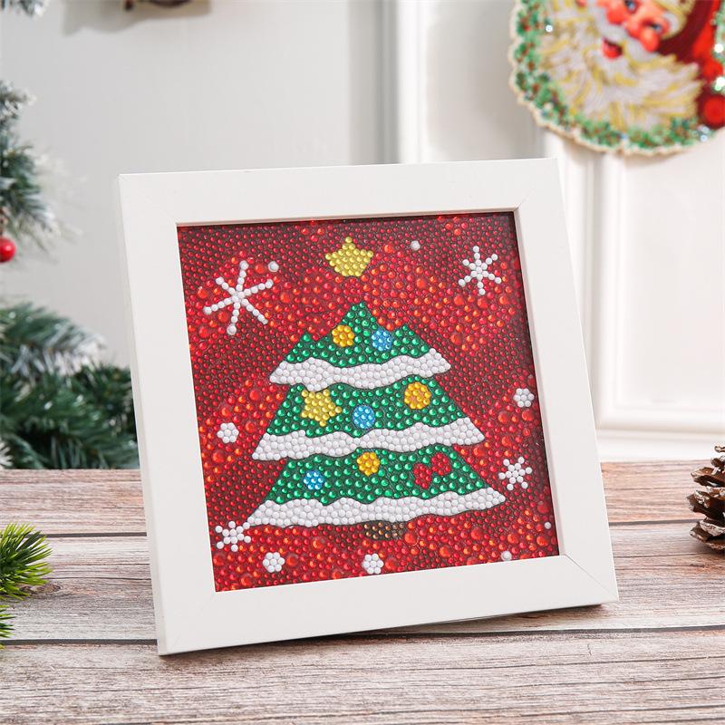 Kids Full Drill 5D Diamond Painting Kit, Cartoon Animal Handmade Diy Diamond Paste Decor Art
