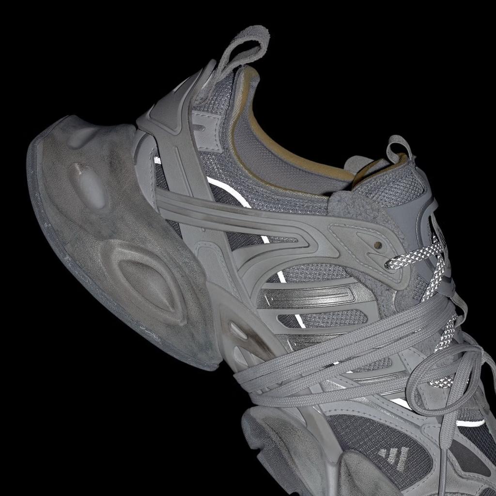 Adidas Серия FOS "Обувь 'Легкая Механическая Броня'" Кибер XLG RUNNER DELUXE Беговая Обувь Adidas JR9633
