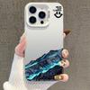 Продвинутый чехол для iPhone 17 «Снежная гора» для Apple 15 Pro Max, Серебристый, Совместим с 14 Pro/13/16 Pro