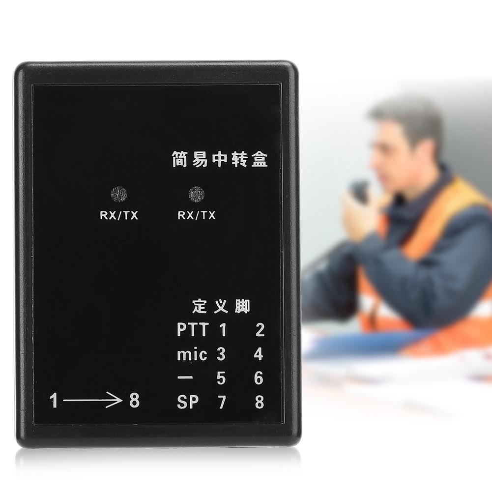 Двустороннее реле, ретранслятор рации, K-разъем для радио UHF 400–470 МГц