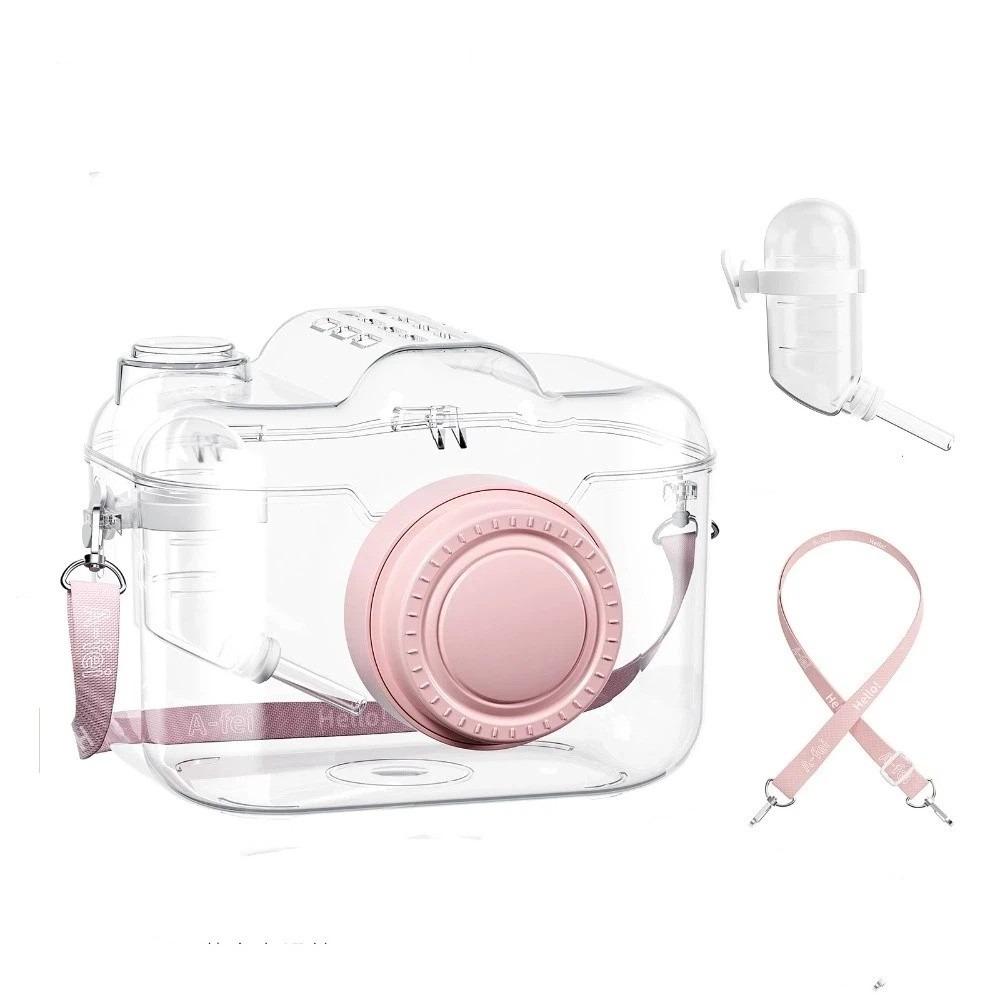 Transparent Pet Outgoing Cage Ventilated Hamster Carry Bag Pet transfer bag  Spring Outing