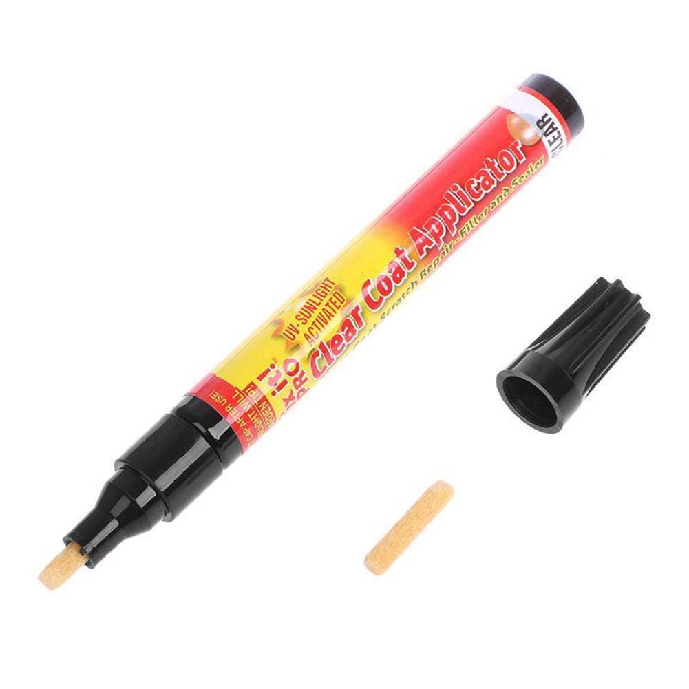 2Pcs Car Scratch Repair Remover Pen Body Door Paint Pen Scratch Repair Clear Coat Car Wash Styling Repair Pen