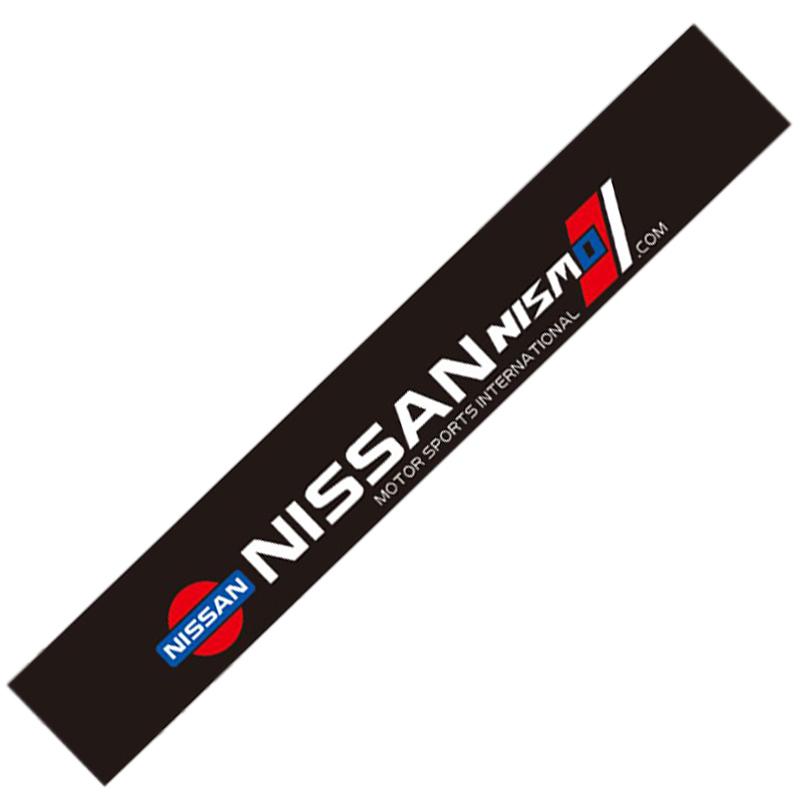 Декоративная наклейка на переднее и заднее стекло автомобиля для Nissan GTR NISMO Qashqai Patrol X-trail Tiida Navara Sylphy Juke Teana Skyline