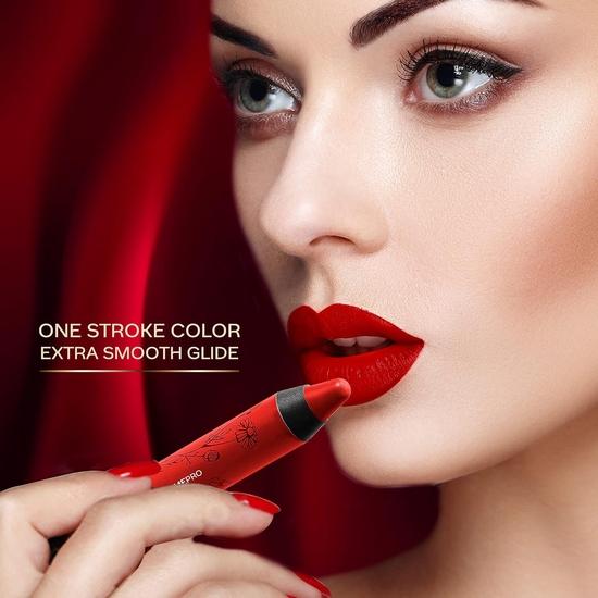 FACESCANADA Ultime Pro Matte Lip Crayon - I Am Your's (коричневый), 2,8 г | Длительное действие 8 часов | Гладкая кремовая матовая текстура | Ромашка и масло какао