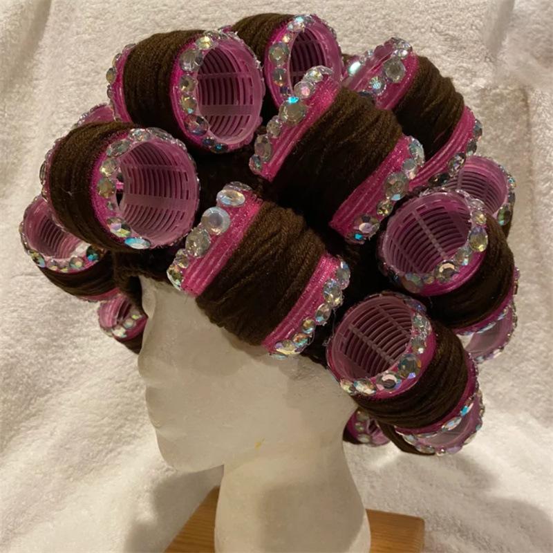 Новая связанная вручную клоунская шляпа с цветными блоками, модная и персонализированная взрослая шапка-пуловер