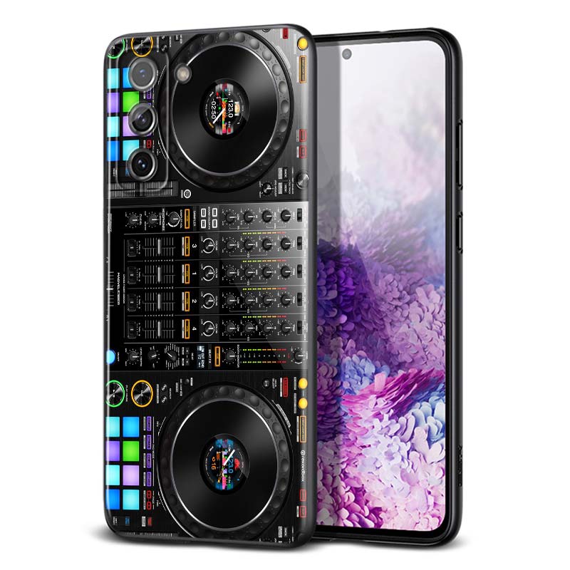 Черный чехол для телефона DJ Music Retro для Samsung Galaxy S21 Ultra Plus Note 20 10 9 8 S10 S9 S8 S7 S6 Edge Plus