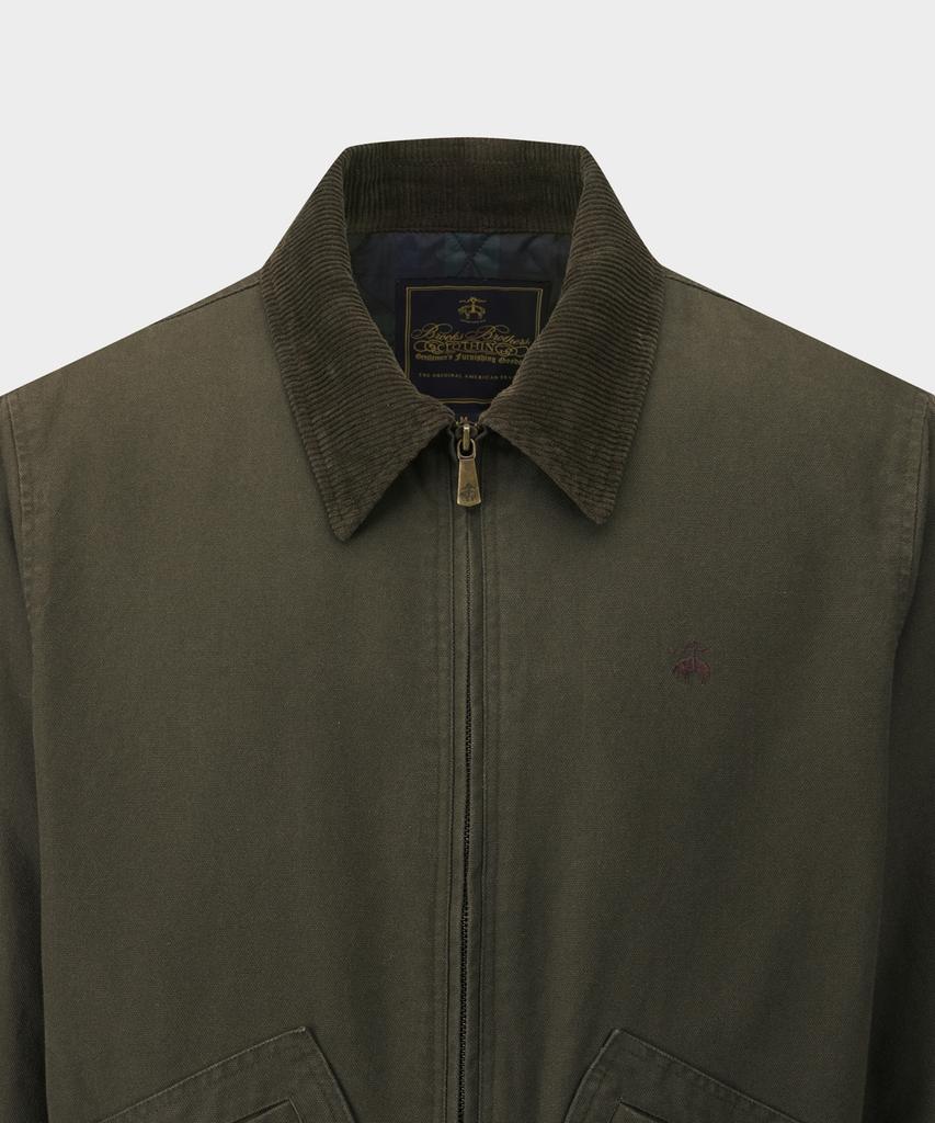 Brooks Brothers [Heritage] Washed Work Jacket (Khaki) (Bbopmhf306)