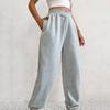 Women Sweatpants High Waisted Loose Fit Sport Pants with Pockets Crossover Joggers Athletic Pants Comfy