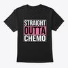 Стандартная футболка унисекс Straight Outta Chemo для лечения рака молочной железы