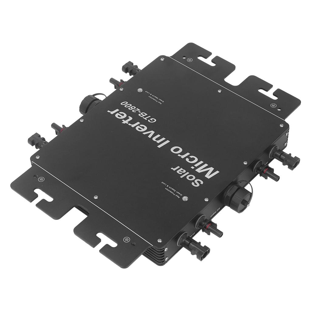 2800 Вт Солнечный сетевой инвертор MPPT Power Micro Inverter с управлением по WiFi IP65 Водонепроницаемый