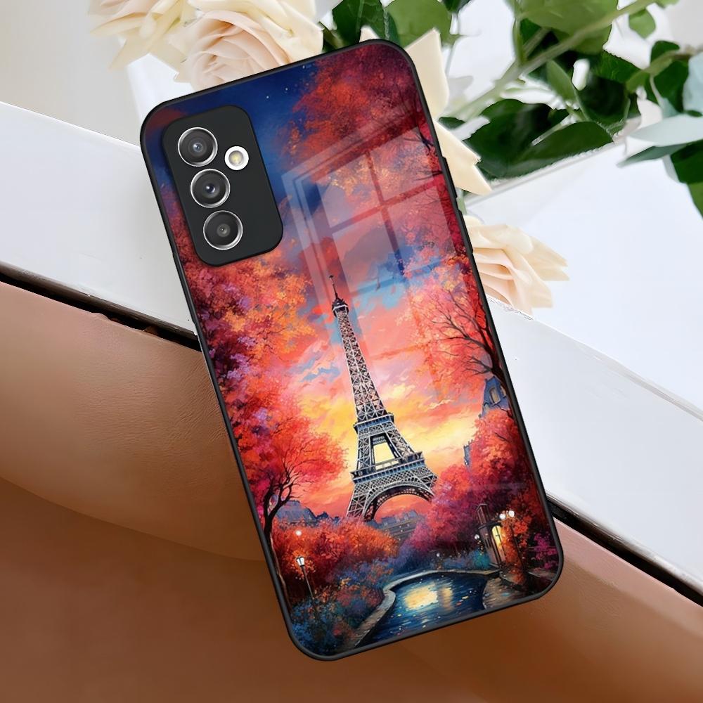 Франция Париж Эйфелева башня Чехол для телефона для Samsung A15 A25 A35 A55 A14 A24 A34 A54 A13 A23 A33 A53 A12 A22 A32 A52 A11 A05