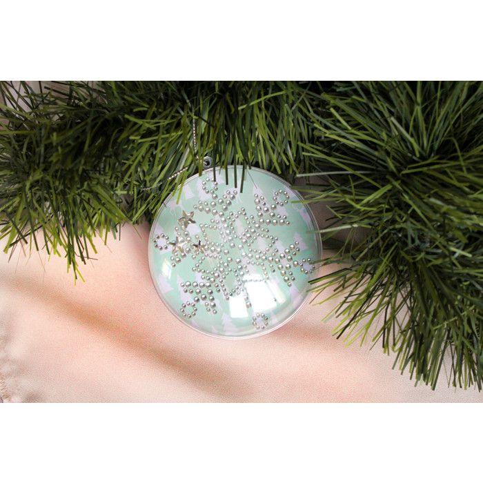 Пластиковый шар-медальон 7 x 2 см