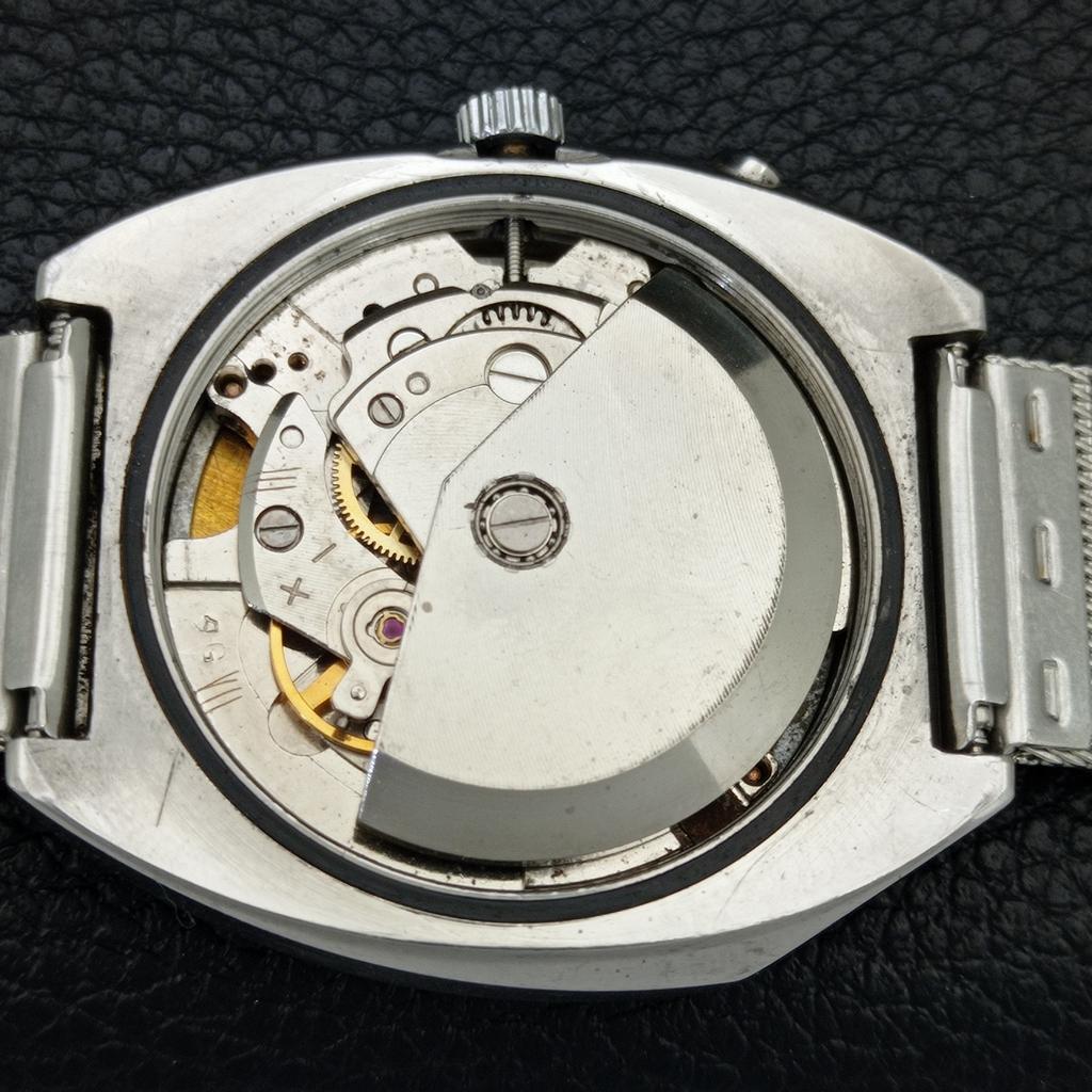 RICOH R31 AUTOMATIC VINTAGE JAPAN MENS YELLOW COLOR DIAL WATCH a706844-1