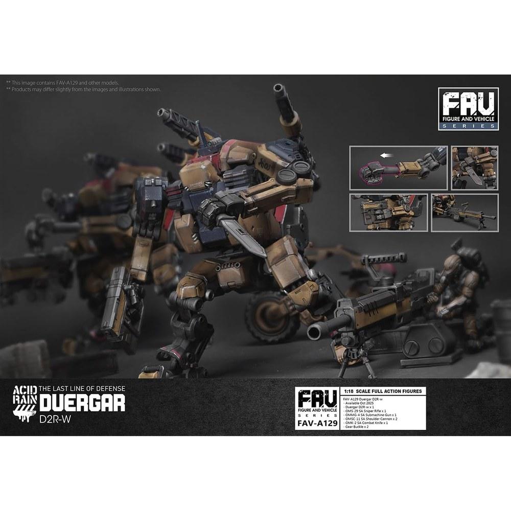 HiPlay Toy Alliance Acid Rain Wars Duerugal D2R-W FAV-A129 Articulated Figure Painted Complete Product