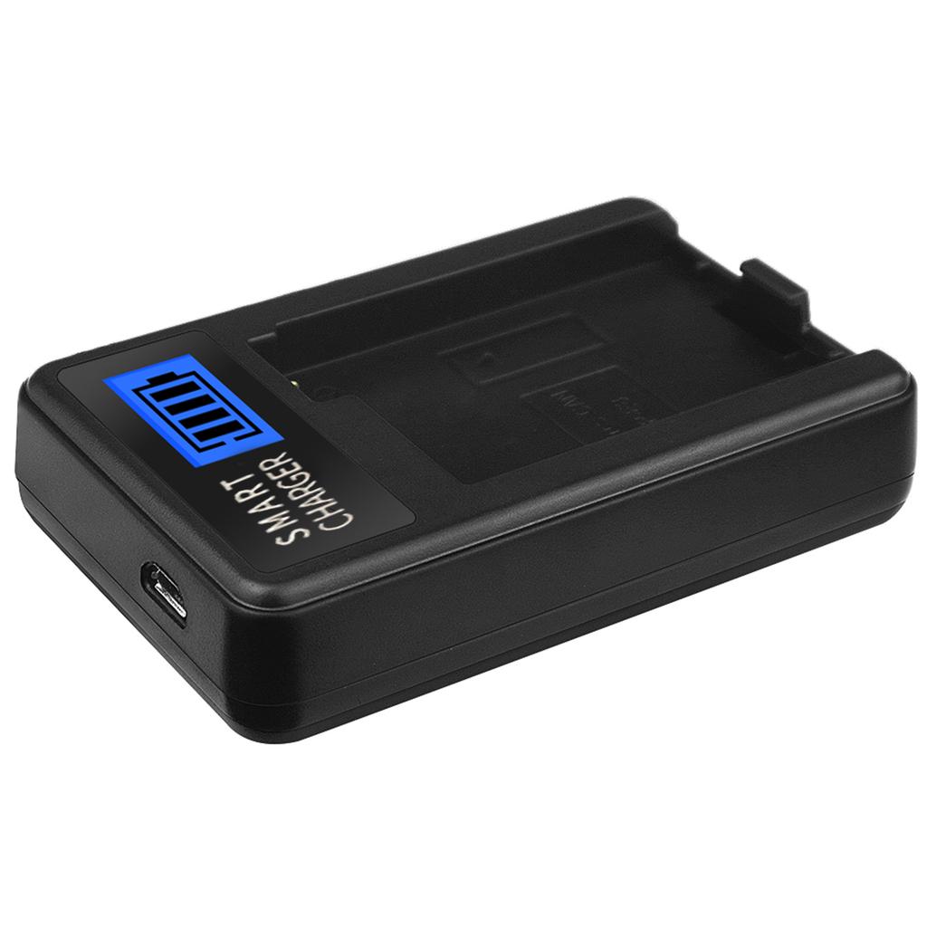 Зарядное устройство для аккумуляторов LP-E8 LPE8 LP E8 USB с ЖК-экраном, замена для EOS 550D EOS 600D EOS 650D EOS 700D