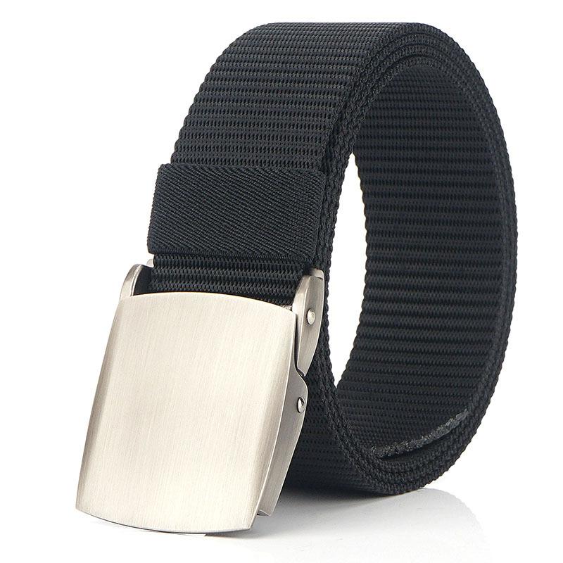 Холщовый ремень, нейлоновый ремень с автоматической пряжкой, быстросохнущий мужской ремень для уличной тактики