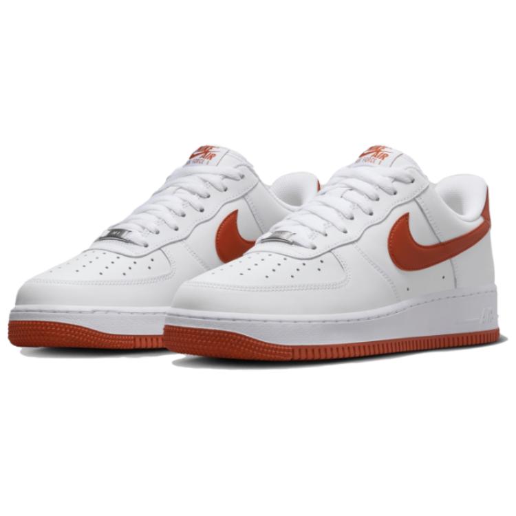 Nike Air Force 1 07 Белый Дракон Красный Мужские Кроссовки FJ4146-106