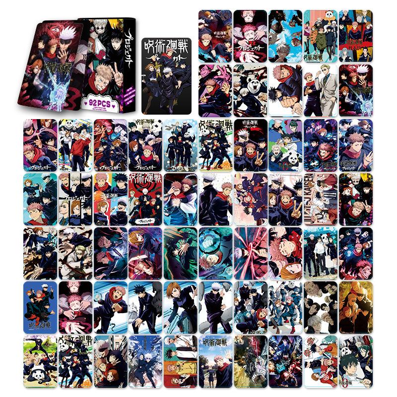 Новый набор из 92 шт. Аниме Магическая битва Lomo Карточки Двусторонние HD Цветная Печать Коллекция Карточек Подарки Игрушка