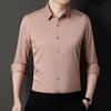 Long Sleeve Shirt Men's Light Business High-end Casual Shirt Spring and Autumn Men's Shirt