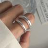 Xiaomi BF CLUB 925 Sterling Silver Ring For Women Jewelry Double Layer Retro Open Vintage Handmade Ring Allergy For Party Birthday Gift