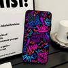 Graffiti Arcane Jinxs Phone Case For IPhone 17 16 15 14 13 12 11 Pro Max Plus Mini Silicone Black Cover