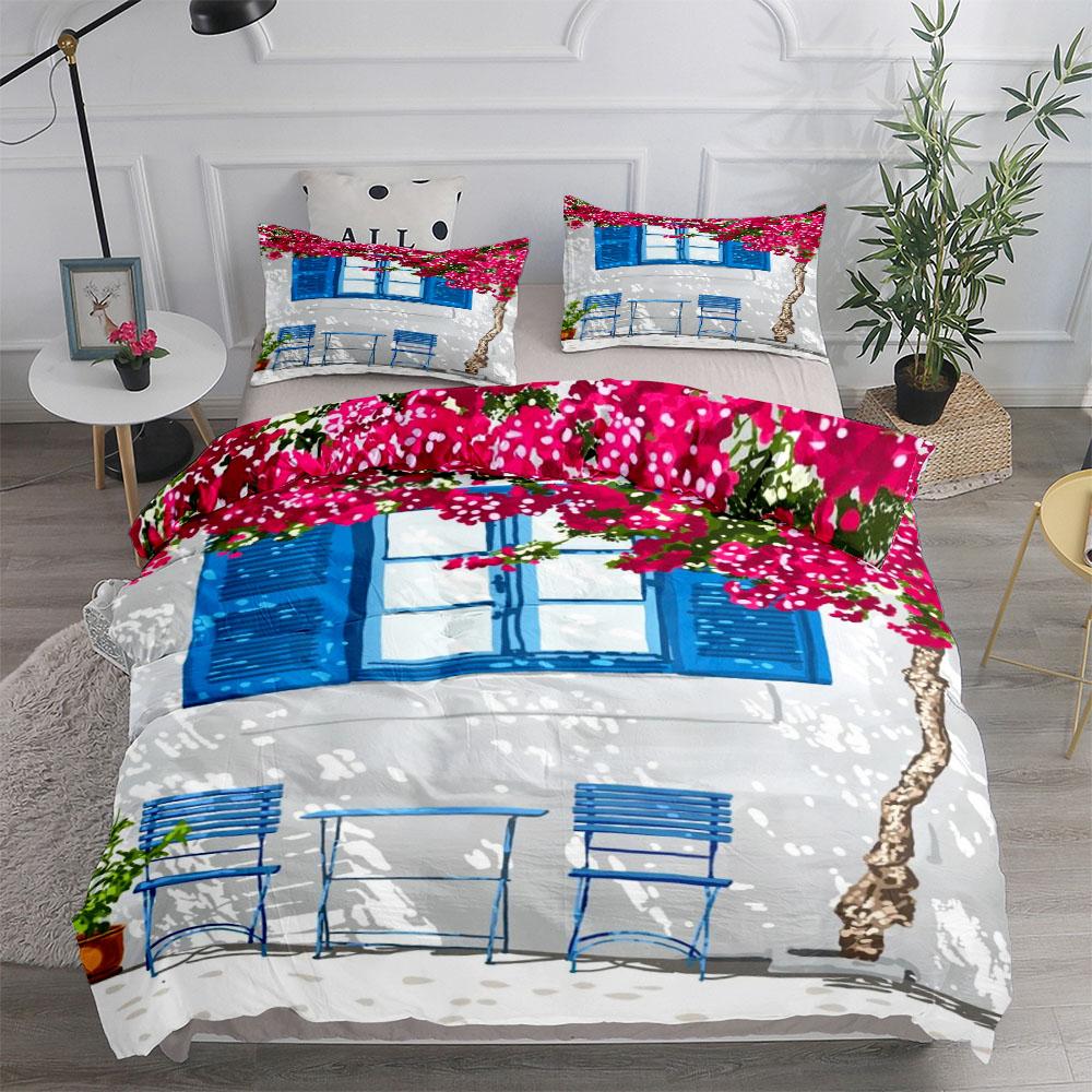 Комплект пододеяльников Country Cottage Ibérian UK Single Double Queen King US Twin Full King Size Комплект постельного белья