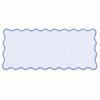35x80cm Scalloped Desk Mat Non Slip Mouse Keyboard Pads Desk Pad Protector  for Computer Desk