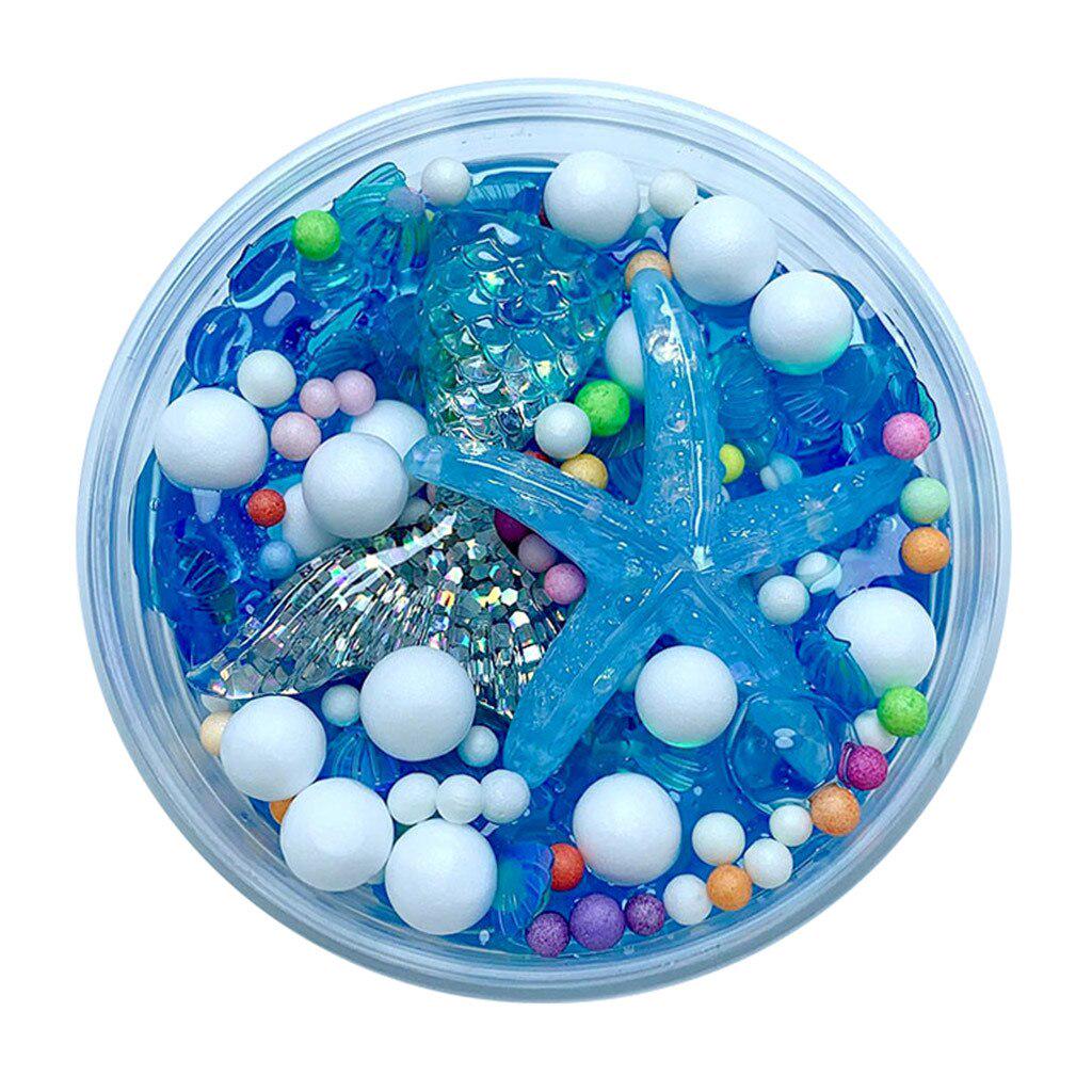 Хвост русалки, слизь, игрушка в подарок, детская игрушка, глина, грязь для художественных ремесел